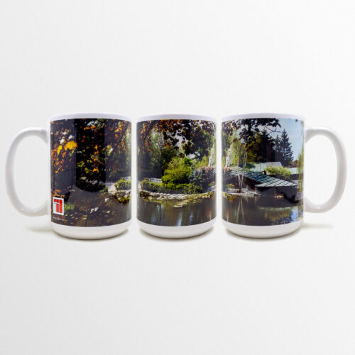 Mug with image of the studio from across the pond
